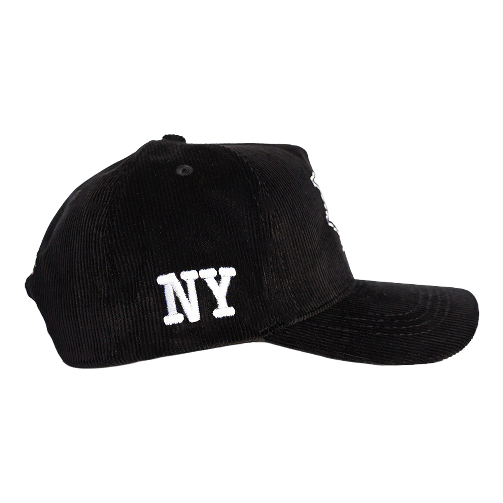NY Corduroy Hat (black)