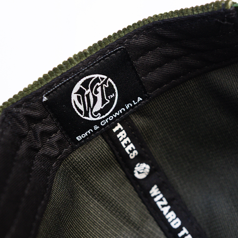 LA Corduroy Hat (olive green)
