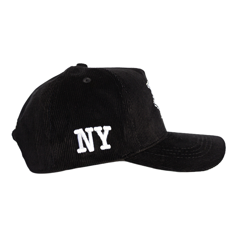 NY Corduroy Hat (black)