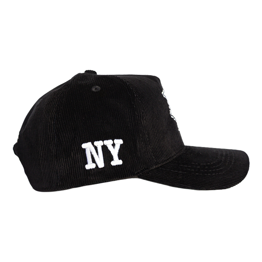 NY Corduroy Hat (black)