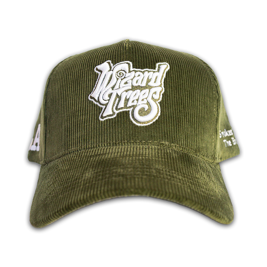 LA Corduroy Hat (olive green)