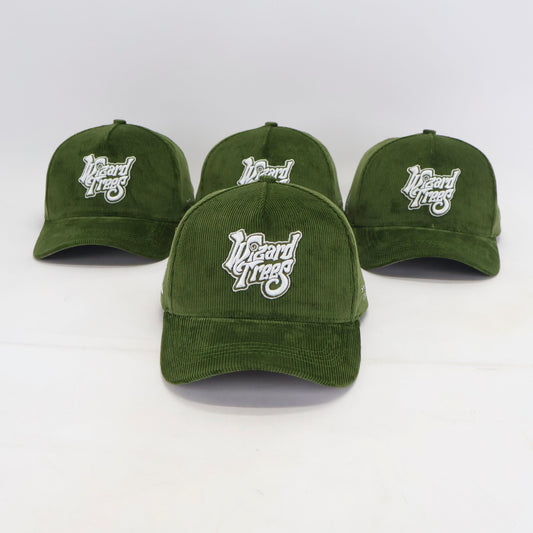 LA Corduroy Hat (olive green)