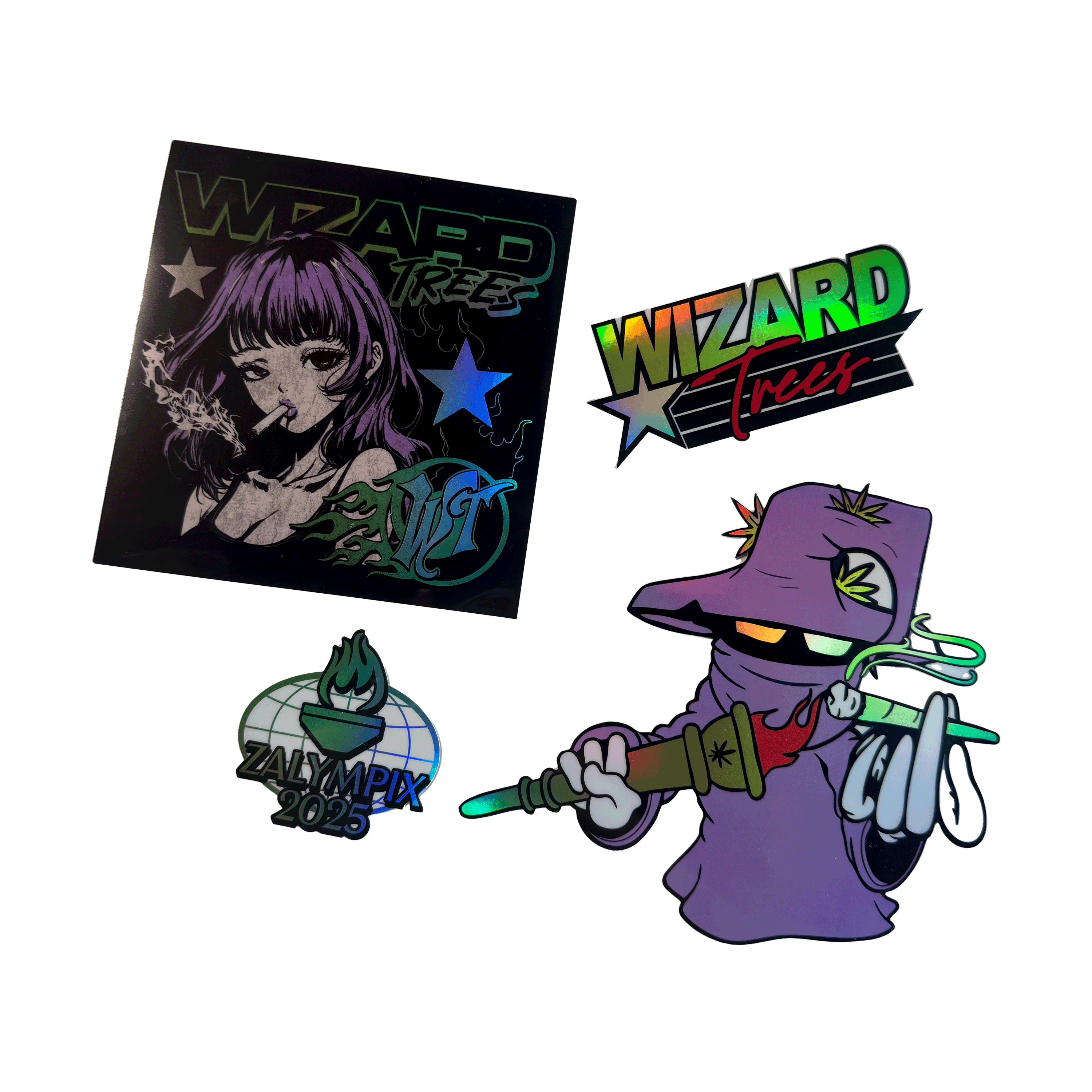 Wizard Rocket Sticker Sticker Pack – Wizard Trees Shop